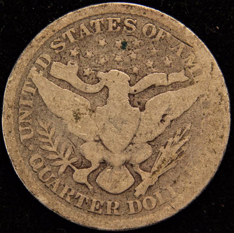 1897 BARBER SILVER QUARTER