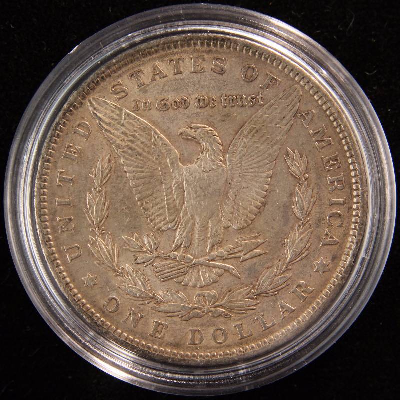 1898 MORGAN SILVER DOLLAR XF-AU IN AIRTITE HOLDER