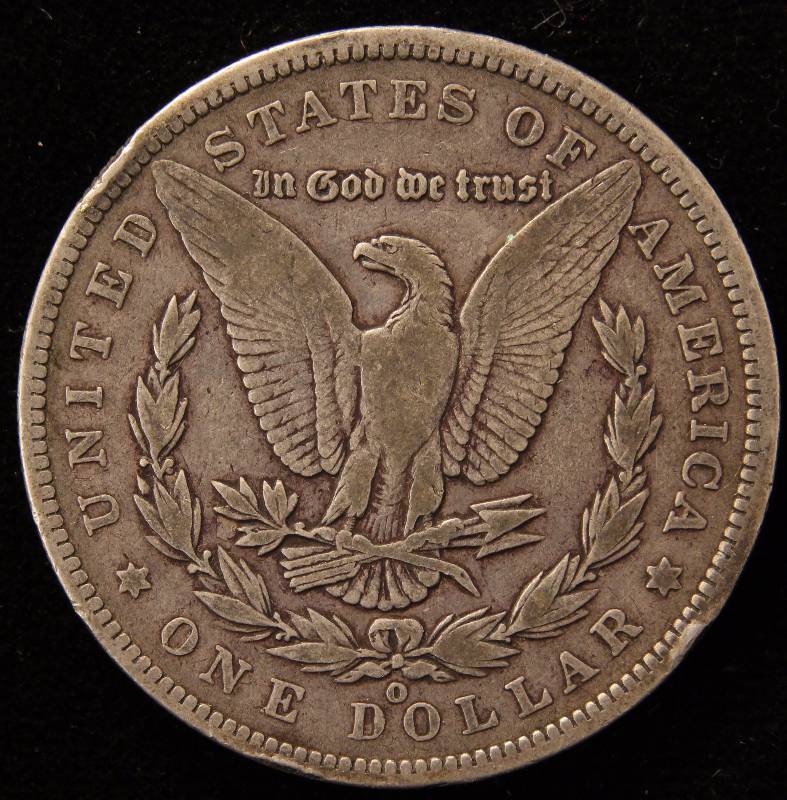 1885-O MORGAN SILVER DOLLAR FINE