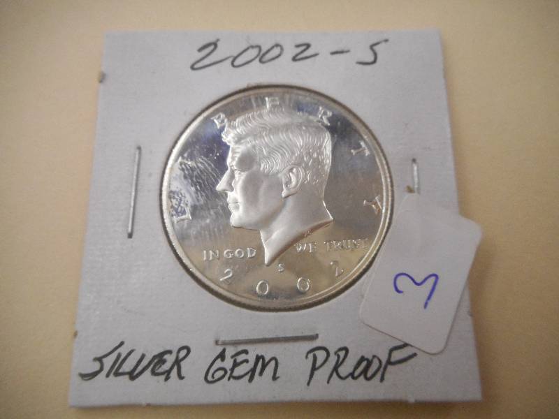 2002 Silver Kennedy Proof, Cameo...