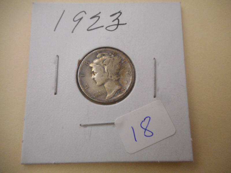 1923 Mercury Dime ...
