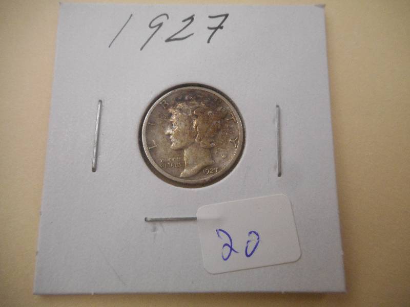 1927 Mercury Dime ...
