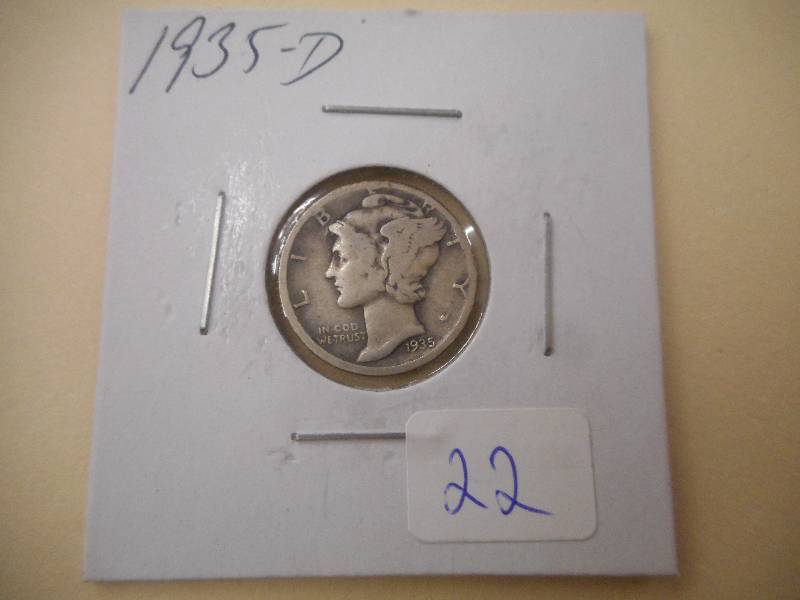 1935-D Mercury Dime ...
