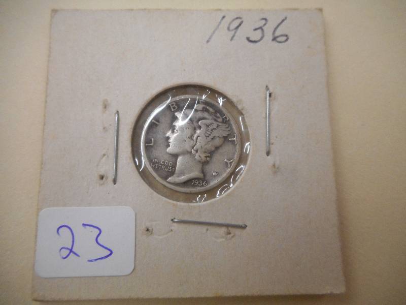 1936 Mercury Dime ...