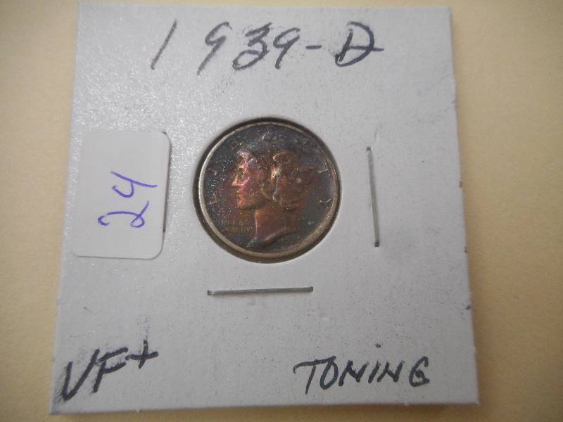 1939-D Mercury Dime ...