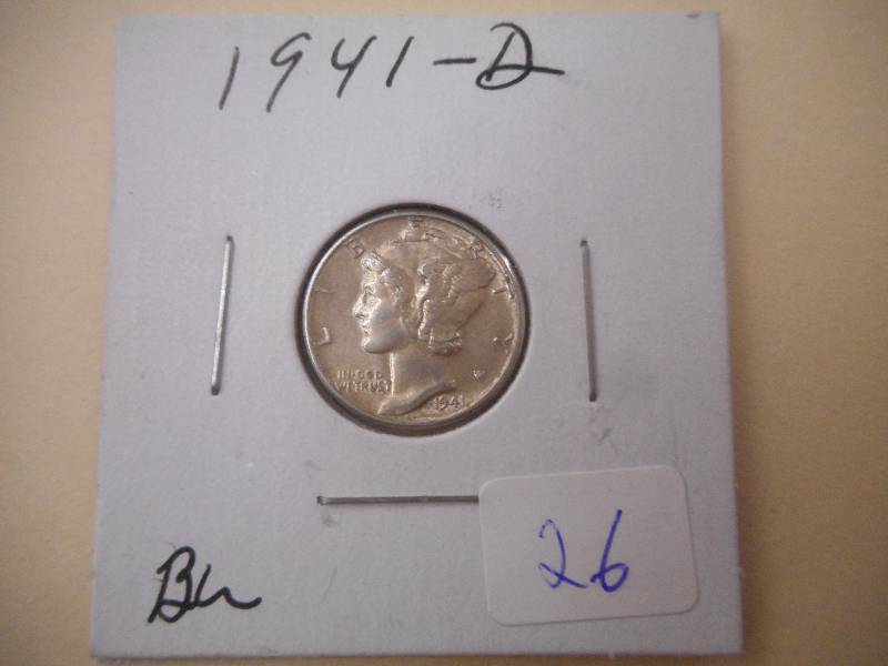 1941-D Mercury Dime ...