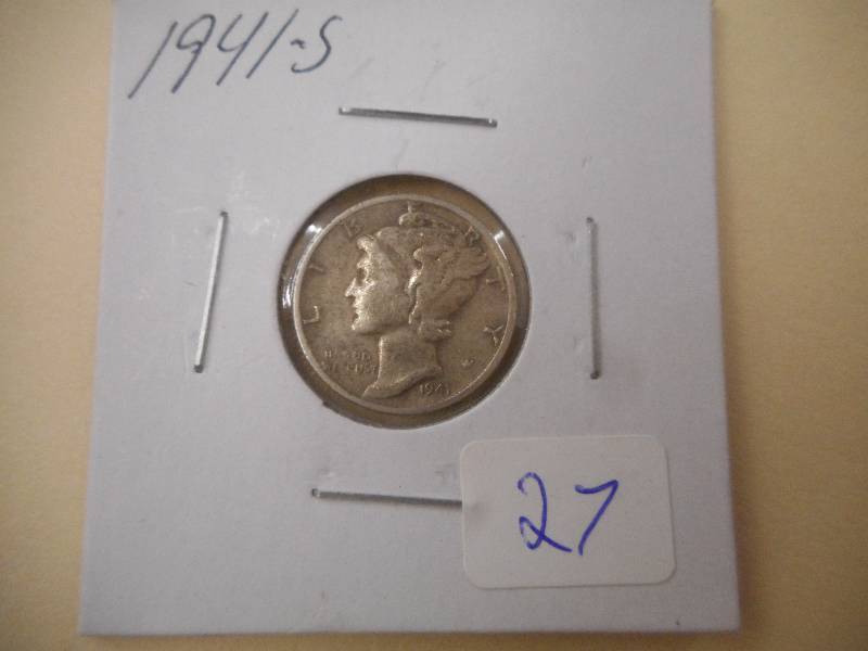 1941-S Mercury Dime ...