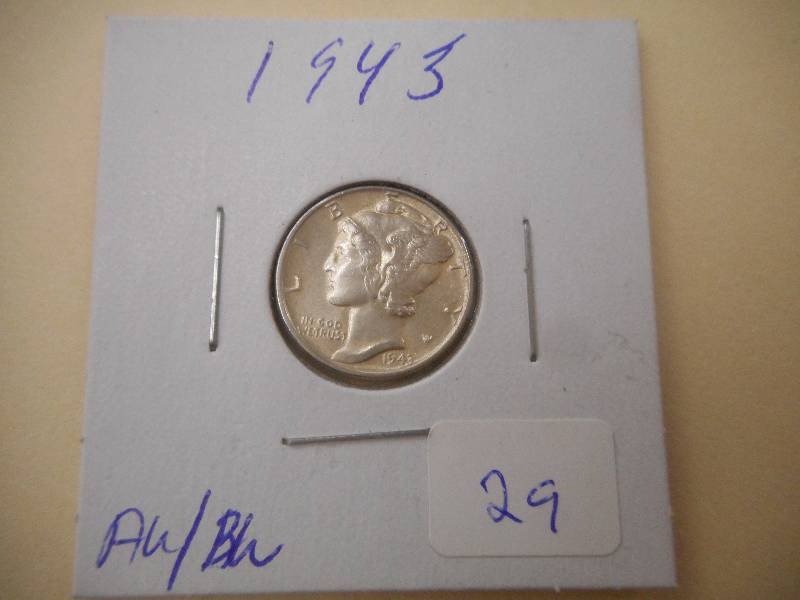 1943 Mercury Dime...
