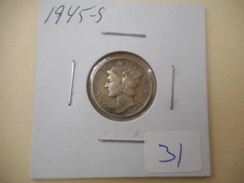 1945-S Mercury Dime ...
