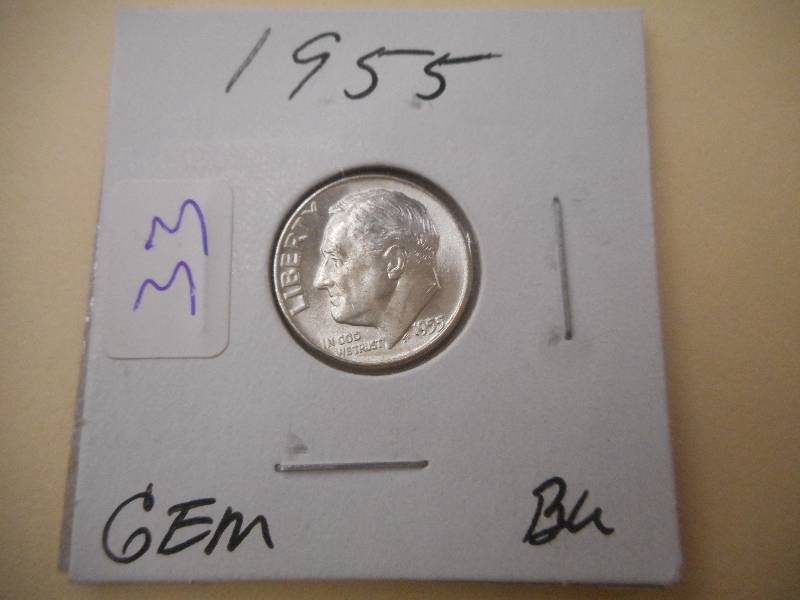 1955 Roosevelt Dime ...