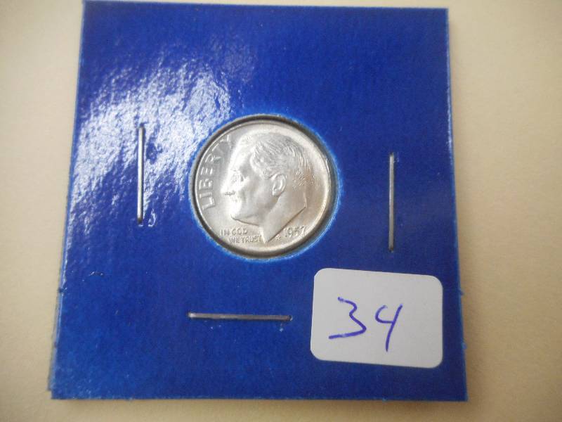 1957-D Roosevelt Dime ...