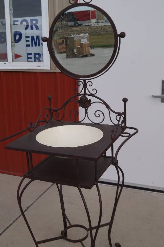 Decorative Vanity SinkMirror