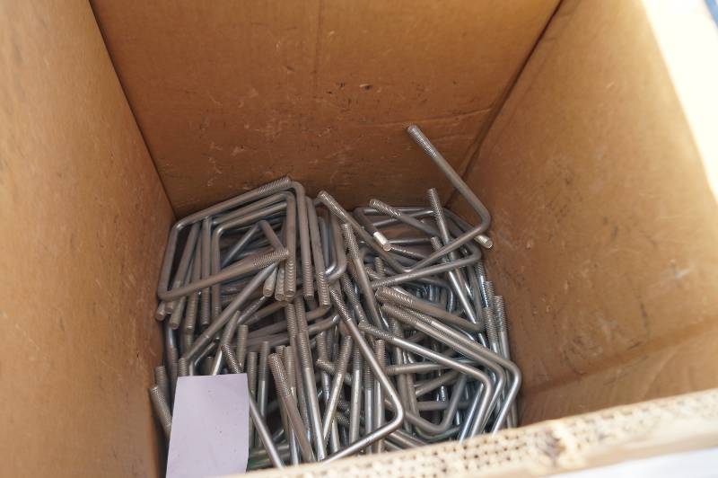 Large Square U Bolts
