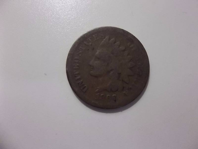 1866 Indian Head  Cent