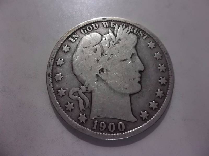 1900 Barber Half Dollar