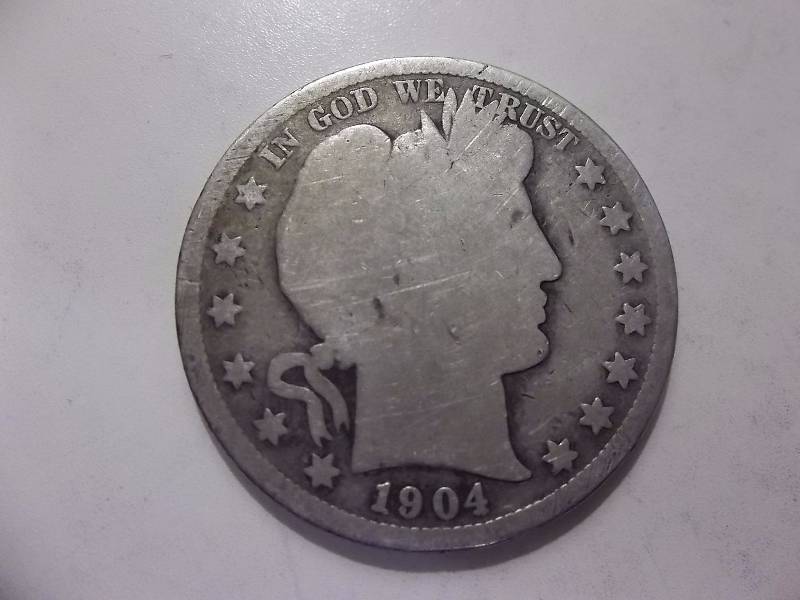 1904 Barber Half Dollar