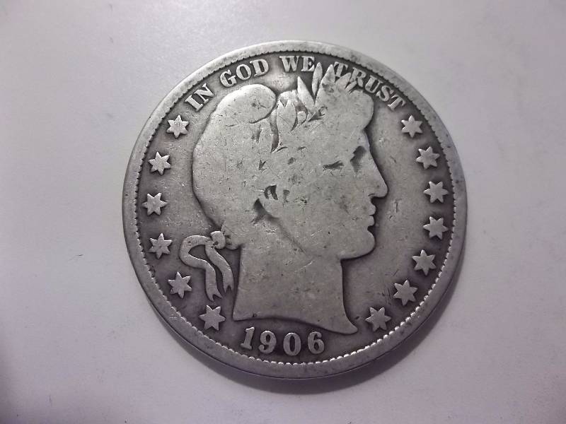 1906 Barber Half Dollar