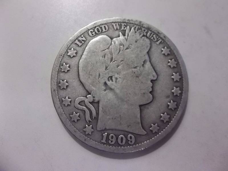 1909 Barber Half Dollar