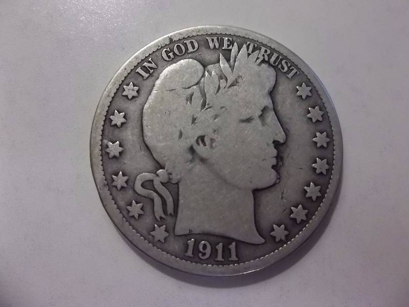 1911 Barber Half Dollar