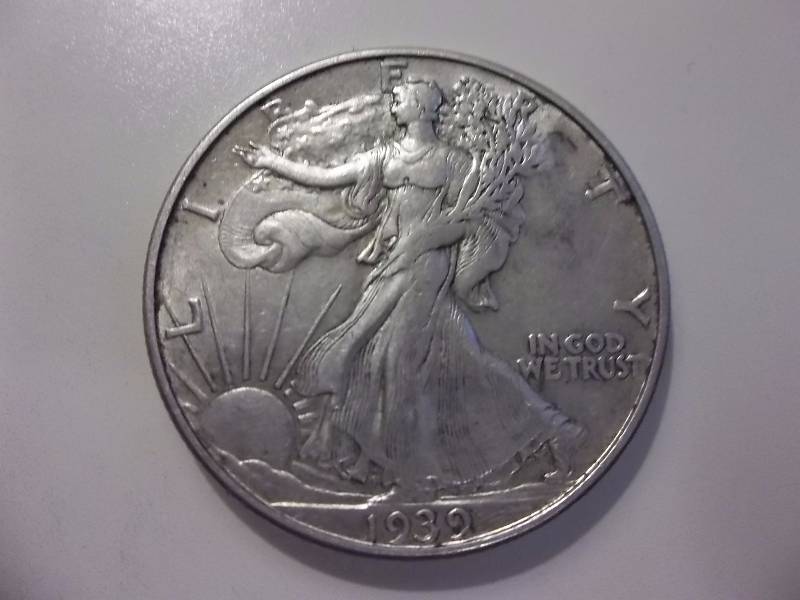 1939 D Walker Half Dollar Very High Grade