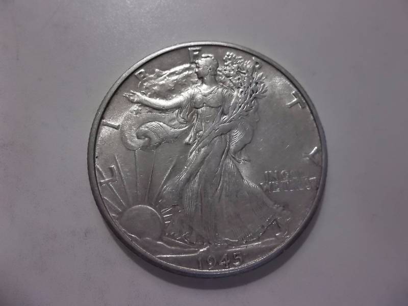 1945 D Walker Half Dollar High Grade