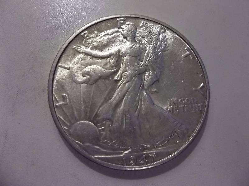1947 D Walker Half Dollar High Grade
