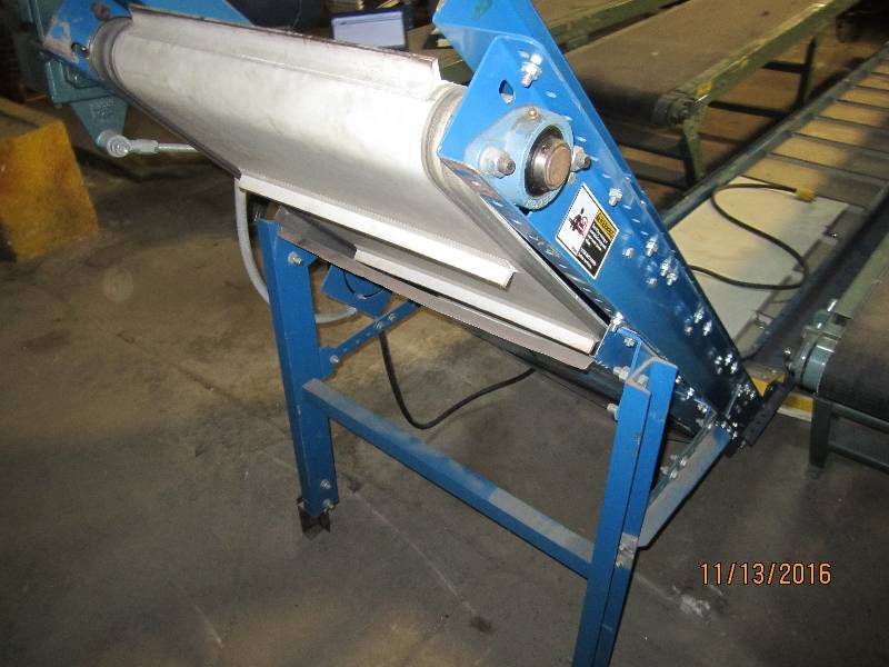 Electric conveyor, 16 foot long plu...