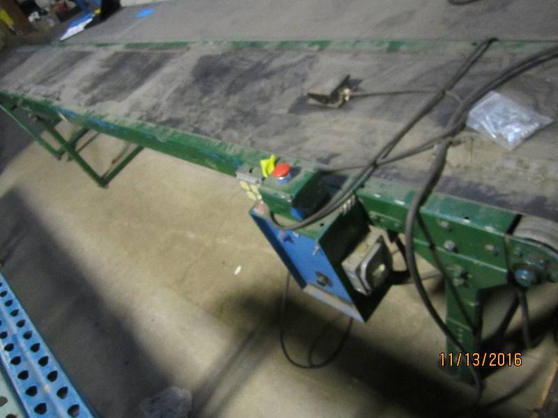 16 foot electric conveyor with 17 ...