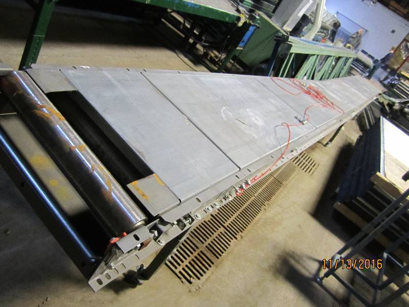 2 piece conveyor, pictured in 2 par...