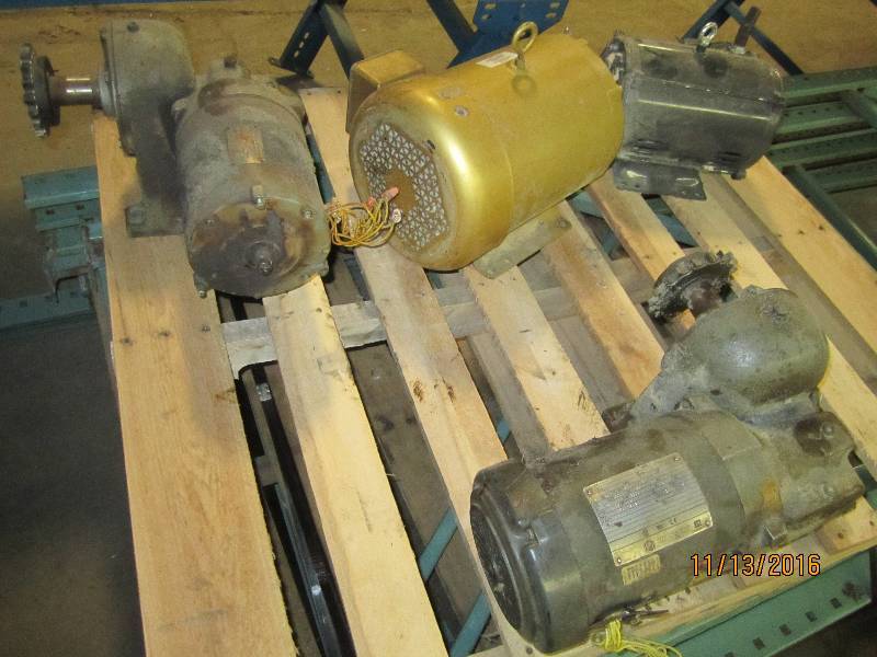 Pallet of motors, may need work...