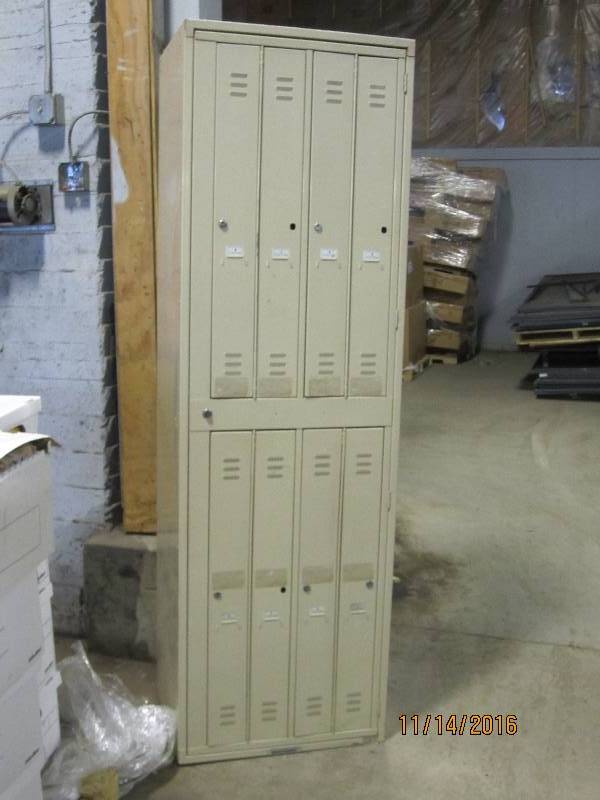 Locker section, 26 wide  84 tall...