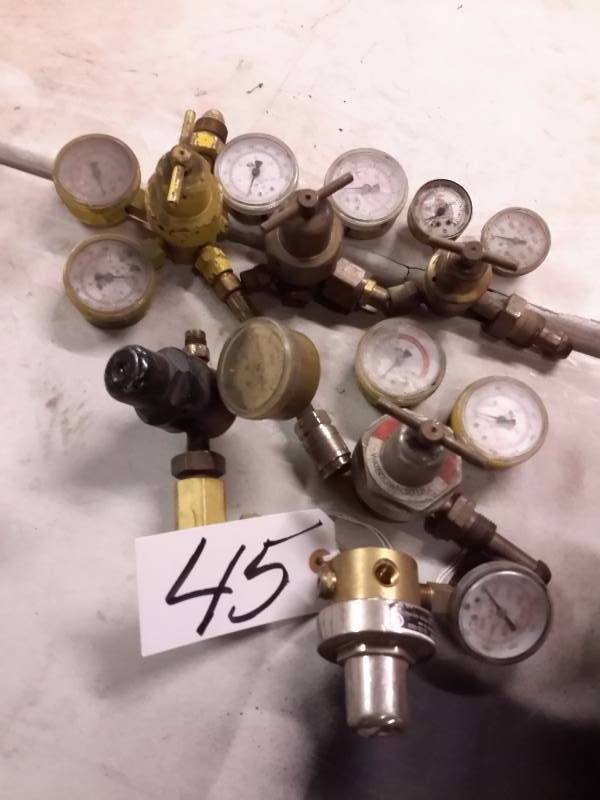 lot 45 image: 6 Misc. types of Valves.. See closeups
