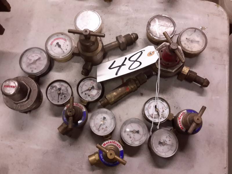 lot 48 image: 6 Misc. types of Valves.. See closeups