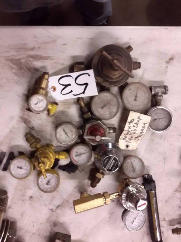 lot 53 image: Misc. Gauges as shown