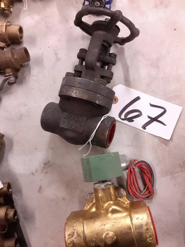 lot 67 image: 2 Valves as shown.. See closeups