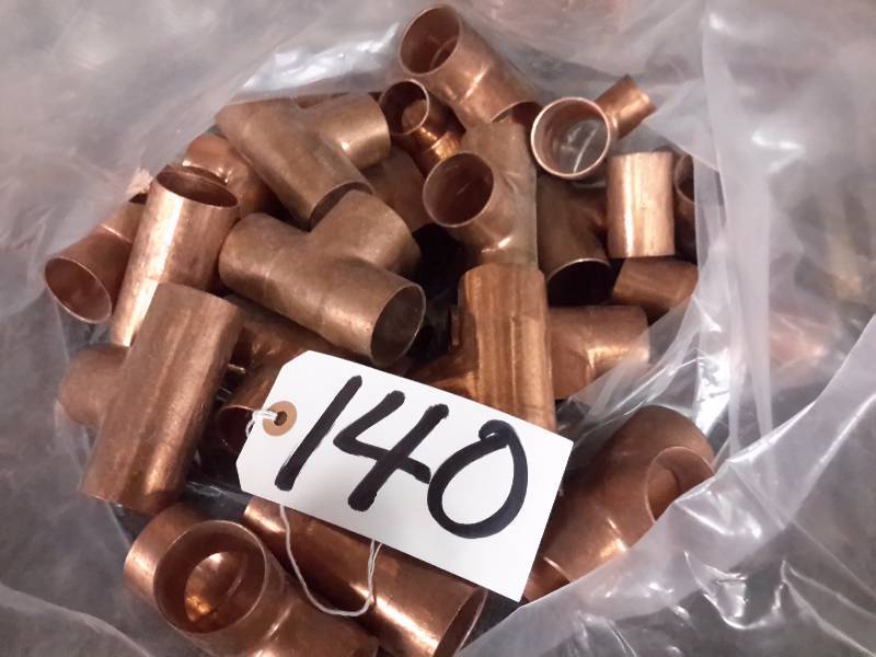 lot 140 image: 1 14 in - 1in  1 14 I to 1 14 in Ts
