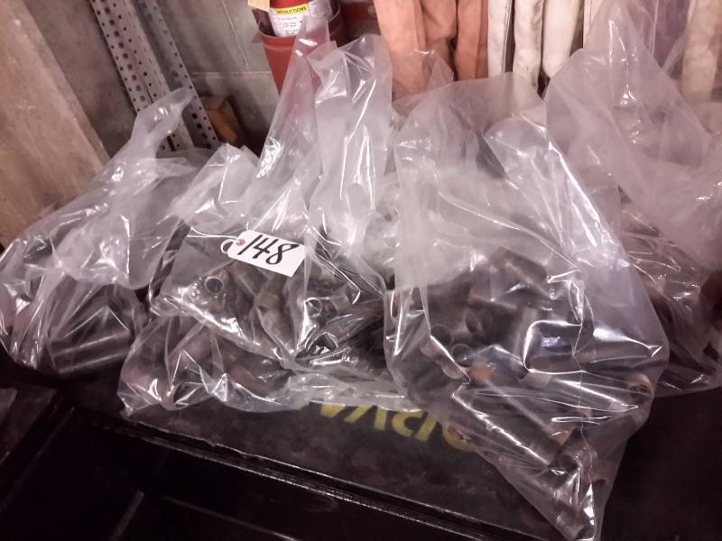 lot 148 image: Large lot of Cast Nipples