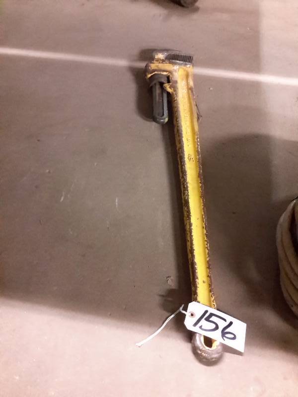lot 156 image: 48 in Pipe Wrench