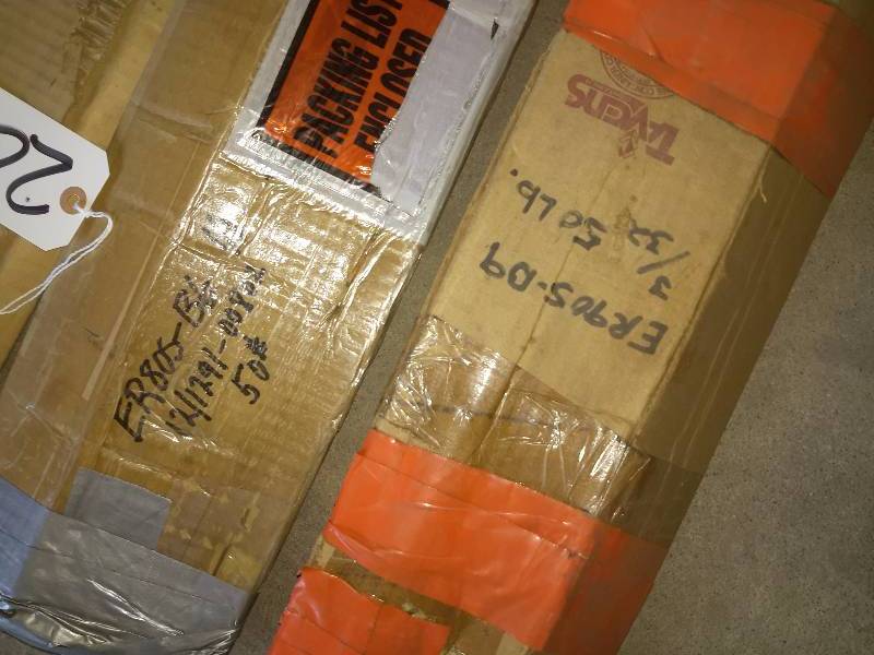 lot 206 image: Misc. Welding Rods as shown.. See Closeup pictures for types
