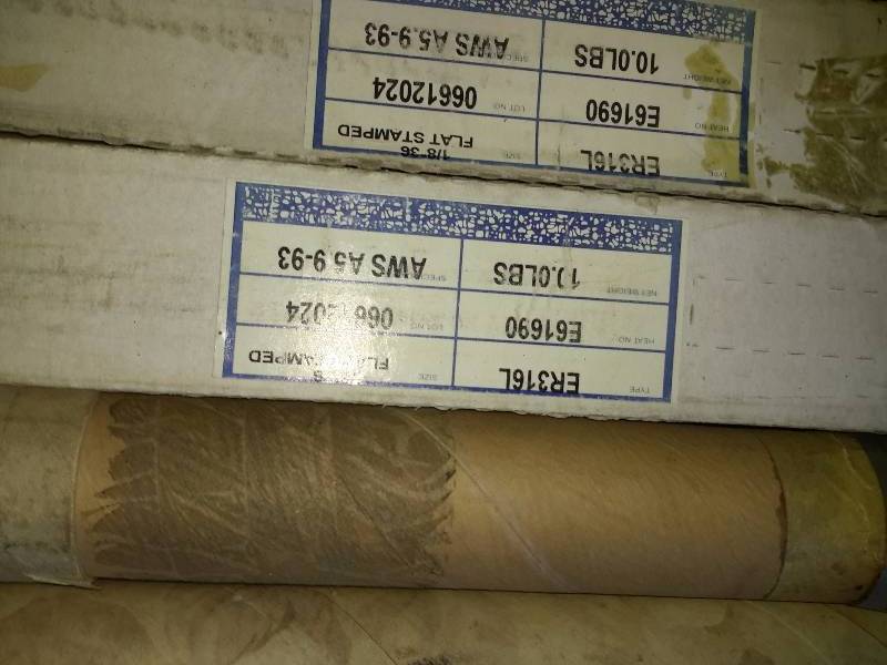 lot 205 image: Misc. Welding Rods as shown.. See Closeup pictures for types