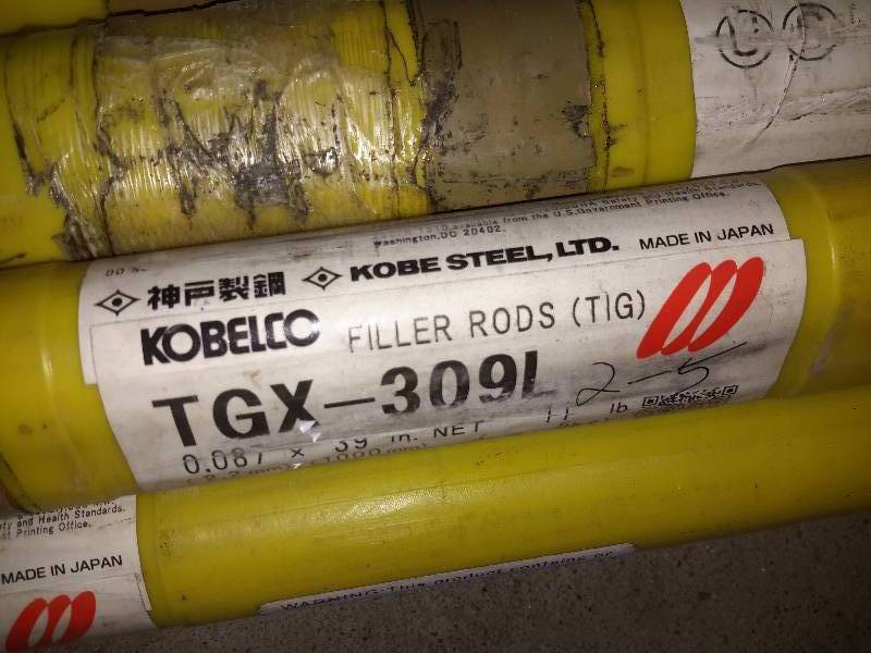 lot 188 image: Welding Rods  Kobelco, TGX 309L