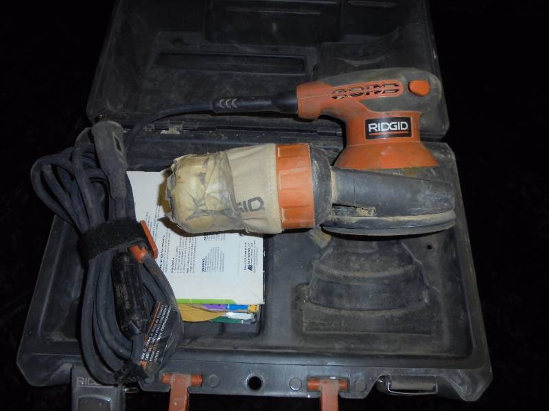 lot 12 image: Ridgid Palm Sander