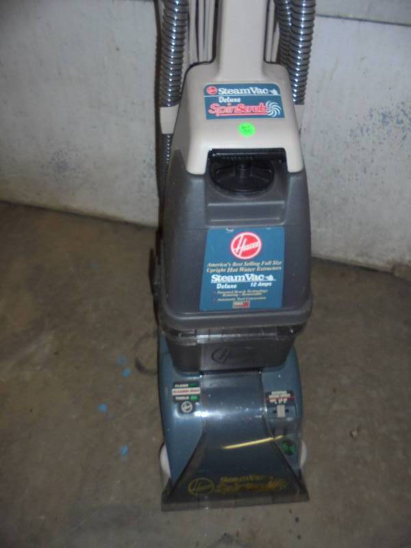 Hoover Deluxe Steam Vac Spinscrub, 12amp, works great November Tool