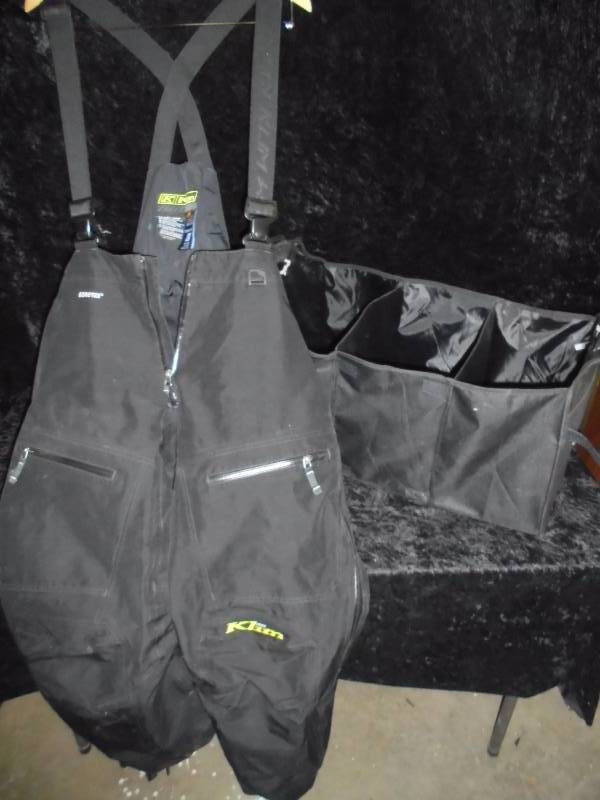lot 78 image: KLIM Snowmobile Bibs, Size L