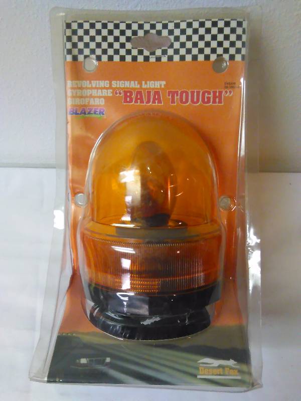 lot 25 image: Baja Tough Revolving Signal Light (amber) by Blazer