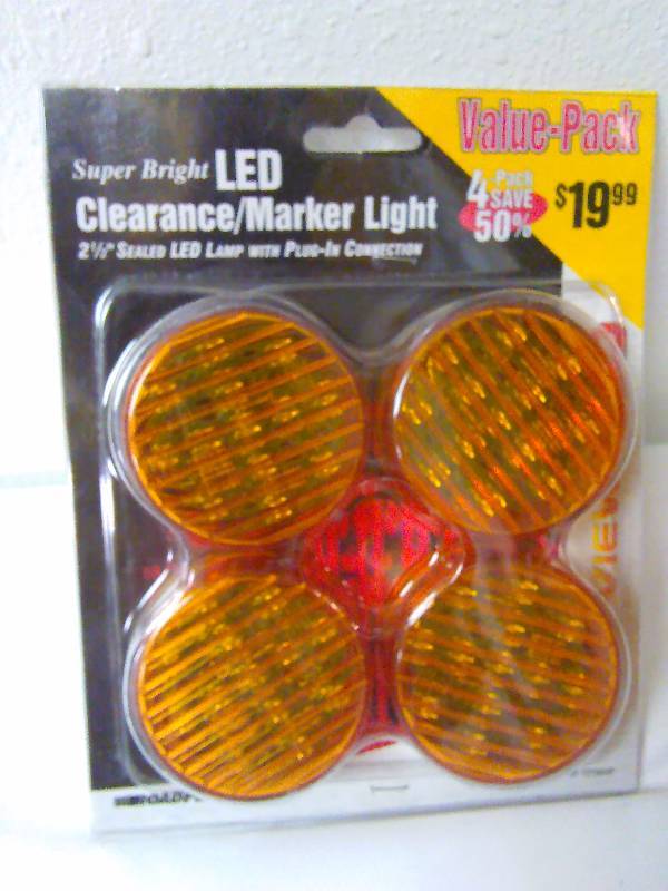 lot 28 image: LED ClearanceMarker Lights by RoadPro (4)