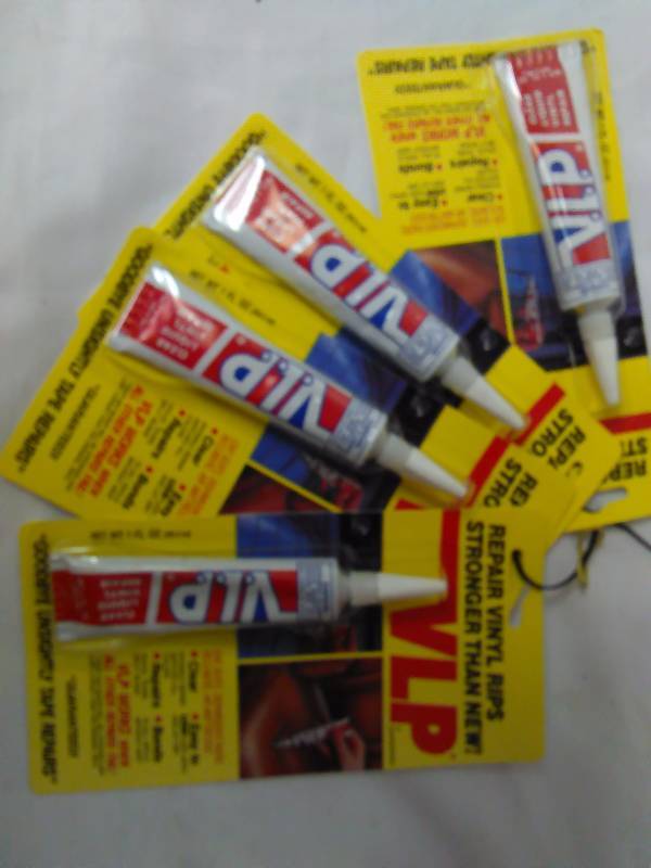 lot 62 image: VLP Vinyl Repair Gel 1 oz. Tube (4)