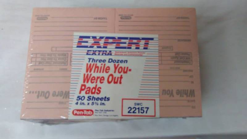 lot 85 image: While you were out - Message Pads 50 sheet pads (36)