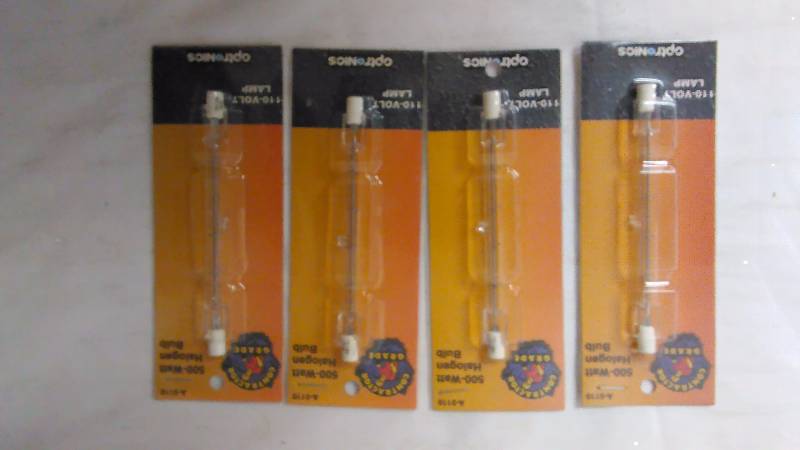 lot 99 image: 500W Halogen Work Light Replacement Bulb (4)