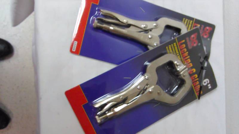 lot 125 image: Locking Clamps 6 in. (2)